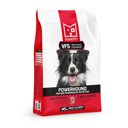SquarePet VFS® POWERHOUND™ Red Meat for Dogs House of Paws Pet Boutique