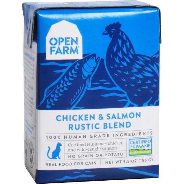 Open Farm Cat Chicken & Salmon Rustic Blend 5.5oz