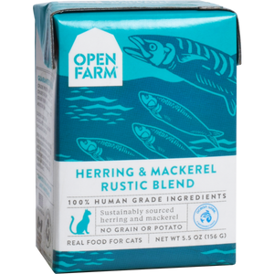 Open Farm Cat Herring & Mackerel Rustic Blend 5.5oz