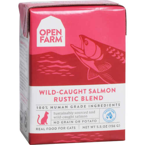 Open Farm Cat Wild Caught Salmon Rustic Blend 5.5oz
