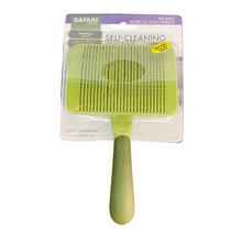 Load image into Gallery viewer, Safari Self-Cleaning Slicker Brush