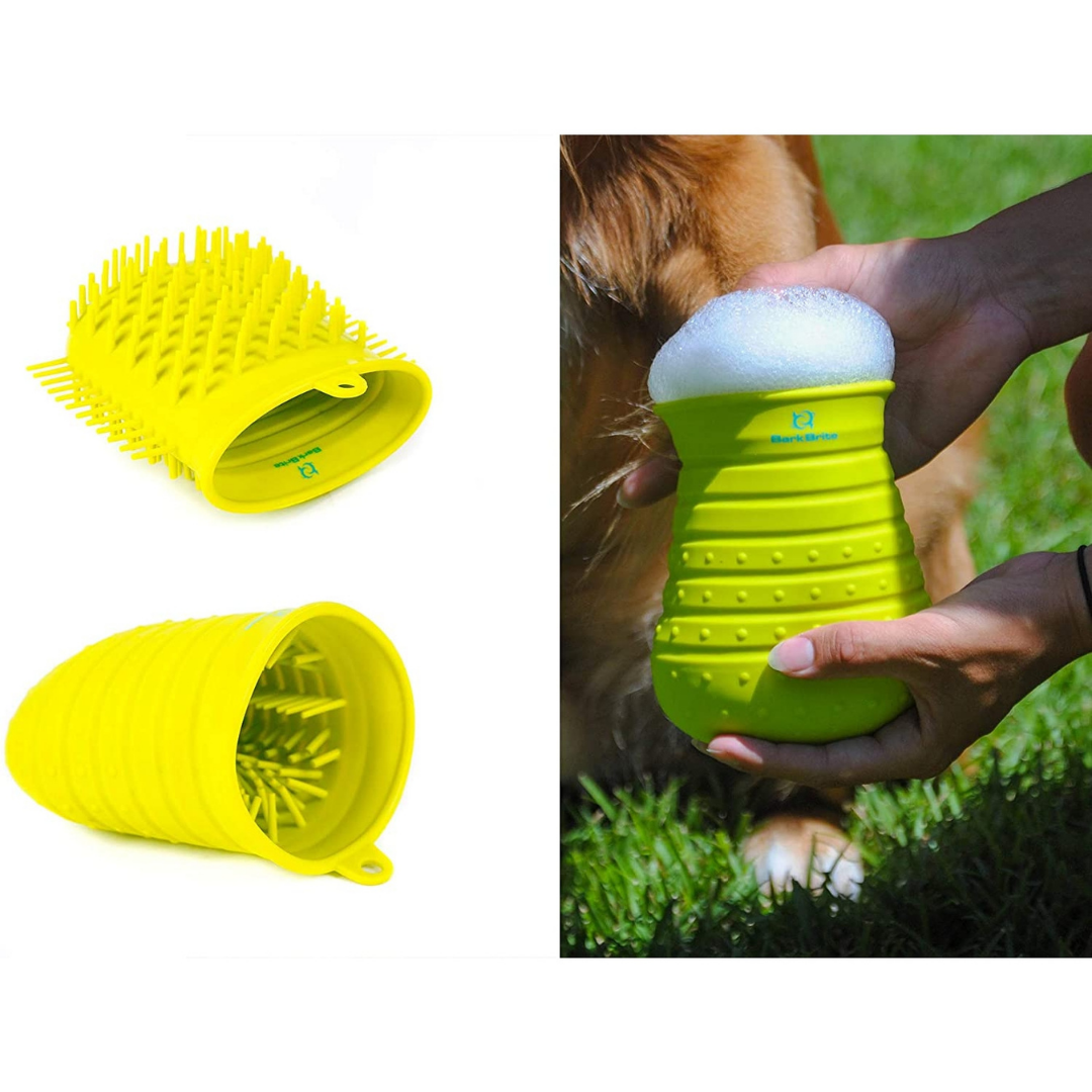 Paw brush for outlet dogs