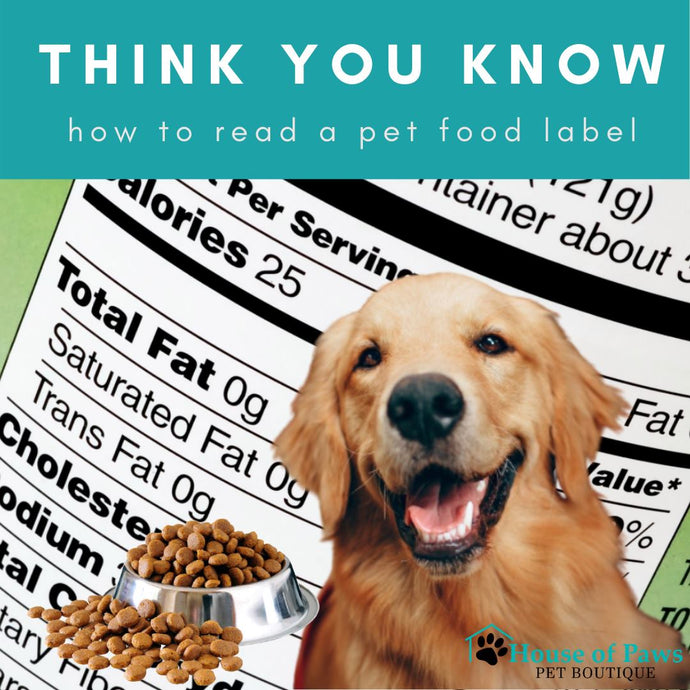 Do You Know How To Read A Pet Food Label?
