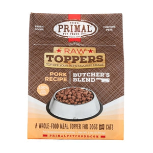 Primal Dog/Cat Raw Topper Butcher's Blend Pork 2 lb