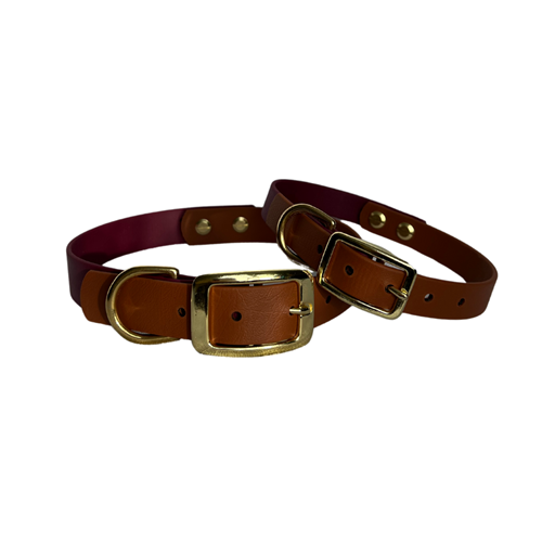 Moss Dog The Neutral Collection Collar - Mulled Wine