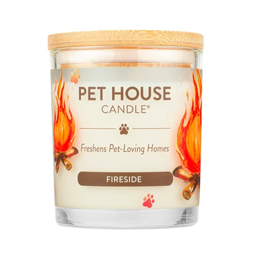 One Fur All Fireside Pet Safe Candle