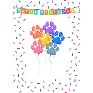 House Of Paws Greeting Cards - Happy Birthday