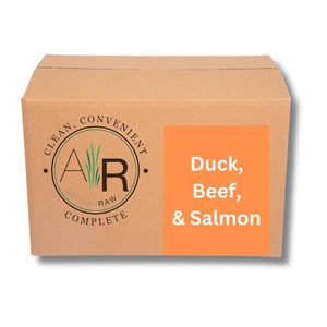 Artisan Raw Duck Beef & Salmon