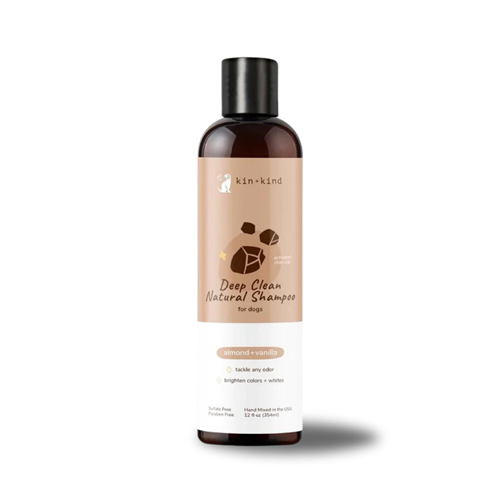 Kin+Kind Deep Clean Almond Vanilla Shampoo 12oz