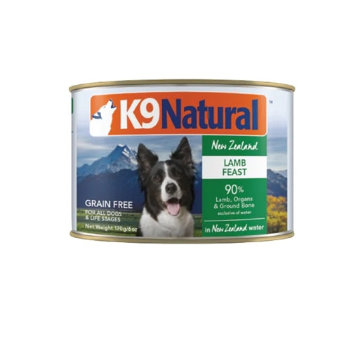 K9 Natural Dog Lamb Can 6oz