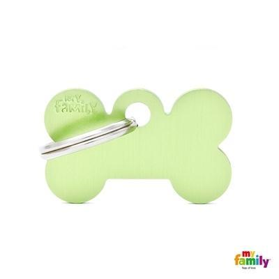 My Family ID SMALL BONE ALUMINUM GREEN