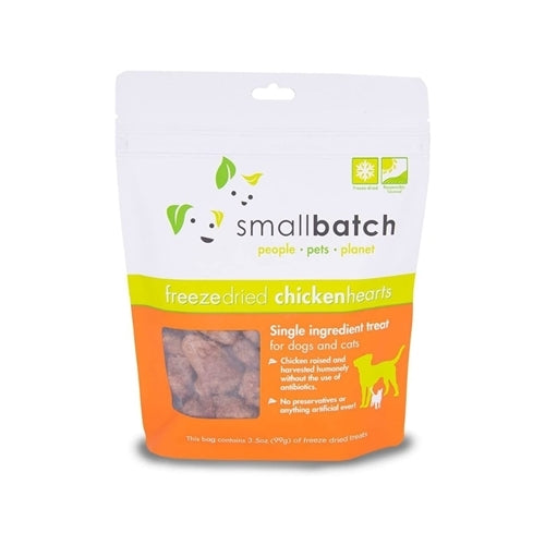 Paws Deals - smallbatch Freeze Dried Hearts Chicken 3.5oz