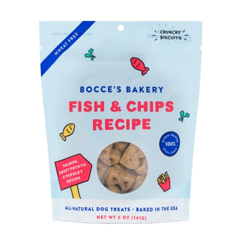 Bocce's Bakery Fish & Chips Biscuits - 5oz