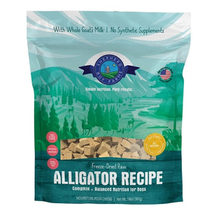 Shepherd Boy Farms Freeze Dried Alligator Diet 396g