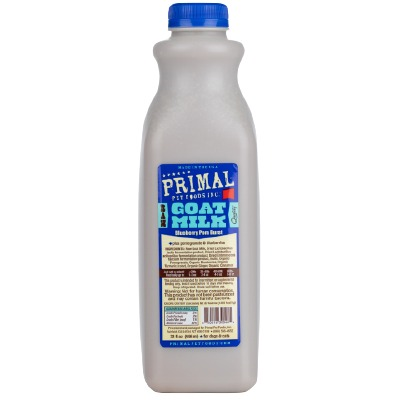 Primal Frozen Goats Milk Blueberry Pom Burst Quart 32oz