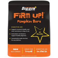 Digestive aid supplement with pumpkin in a black and orange bag