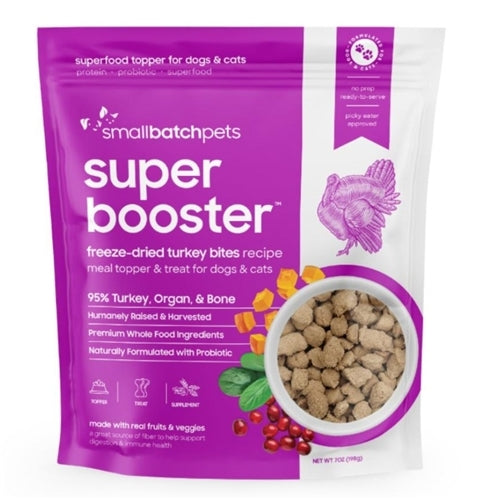 Paws Deals - smallbatch Freeze Dried Super Booster Turkey Bites