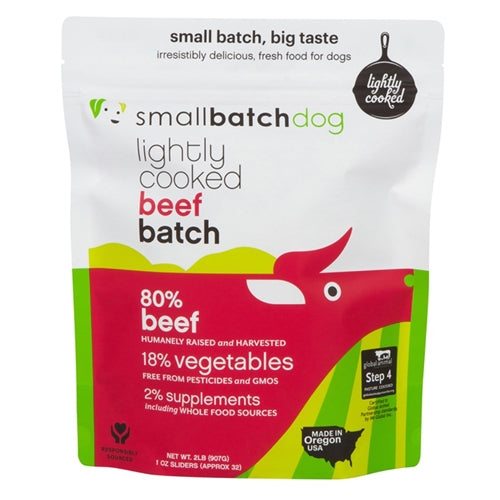 smallbatch dog Lightly Cooked Beef