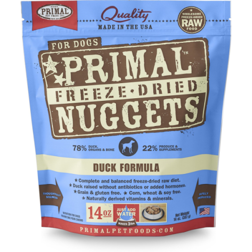 Primal Dog Freeze Dried Duck