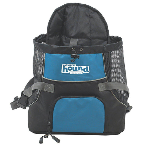 Outward Hound Pooch Pouch Front Carrier Blue Medium