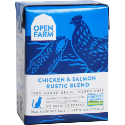 Open Farm Cat Chicken & Salmon Rustic Blend 5.5oz