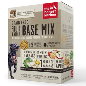 Honest Kitchen Dog Dehydrated Grain Free Fruit & Veggie Base Mix