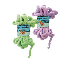 Load image into Gallery viewer, green and pink yarn cat toy