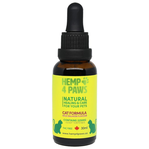 Hemp 4 Tails Hemp Seed Oil Wild Salmon Flavour 225MG/30ML | Cat