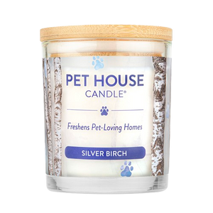 One Fur All Silver Birch Pet Safe Candle