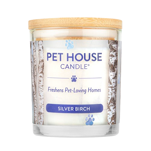 One Fur All Silver Birch Pet Safe Candle