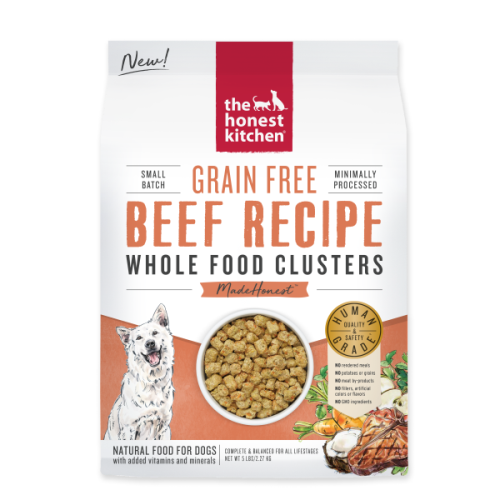 Honest Kitchen Dog GF Clusters Beef