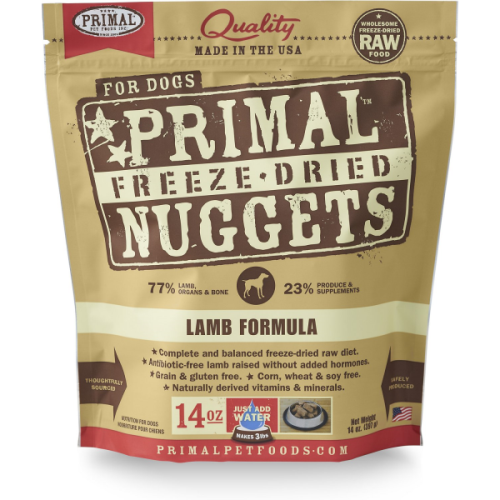 Primal Dog Freeze Dried Lamb