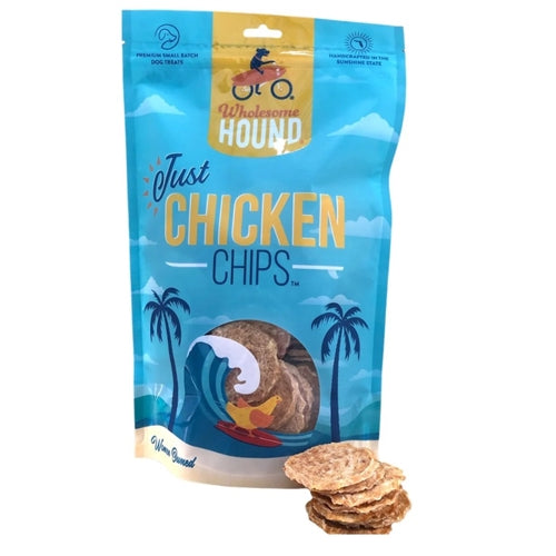 Wholesome Hound Just Chicken Chips 8oz