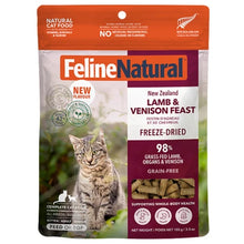 Load image into Gallery viewer, Feline Natural Cat Freeze-Dried Lamb &amp; Venison