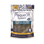 ProDen PlaqueOff Dog Mini Dental Care Bones Veg&Blueberry 340g