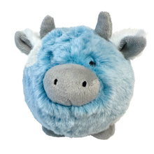 Load image into Gallery viewer, foufouBRANDS - Fuzzy Wuzzy MooMoo Spikers 2-in-1 Spiker Ball Toy