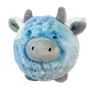 foufouBRANDS - Fuzzy Wuzzy MooMoo Spikers 2-in-1 Spiker Ball Toy