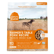 Open Farm Dog Freeze Dried Raw Frmrs Table Pork Mrsls