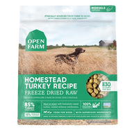 Open Farm Dog Freeze Dried Raw Homestead Turkey Mrsls