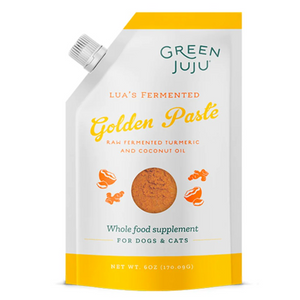 Green Juju Dog/Cat Fermented Lua's Golden Paste - 6oz