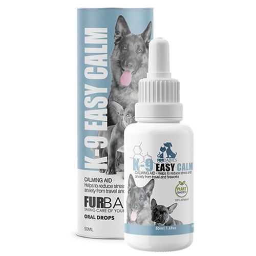 Furbabies Dog K-9 Easy Calm Oral Drops 50ml