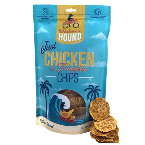 Wholesome Hound Just Chicken & Pumpkin Chips 7oz