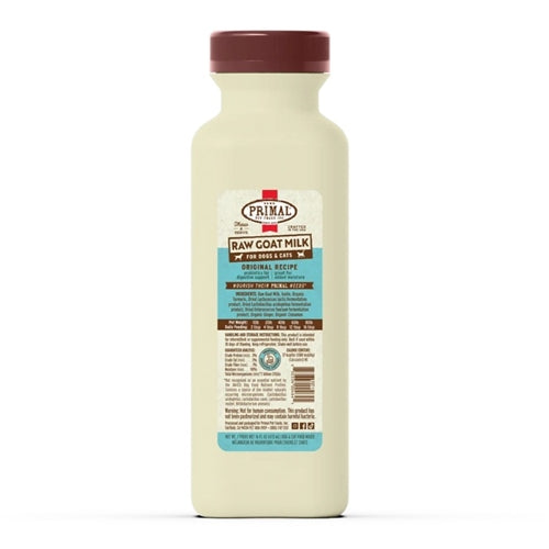 Primal Frozen Goats Milk Quart 32oz