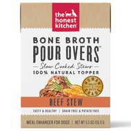 Honest Kitchen Dog GF Pour Overs Bone Broth Beef Stew 5.5oz