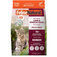 Load image into Gallery viewer, Feline Natural Cat Freeze-Dried Lamb &amp; Venison