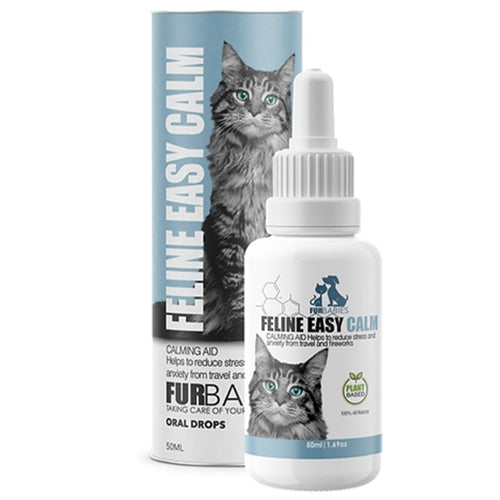 Furbabies Cat Feline Easy Calm Oral Drops 50ml