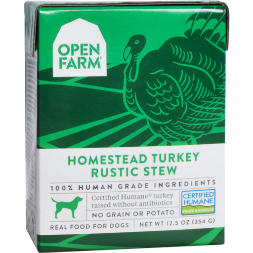 Open Farm Dog Turkey Rustic Stew 12.5oz