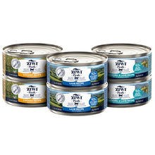 Load image into Gallery viewer, ZIWI Peak Cat Chicken/Mkrl&amp;Lamb/Lamb Variety Pack 6/3oz Cans