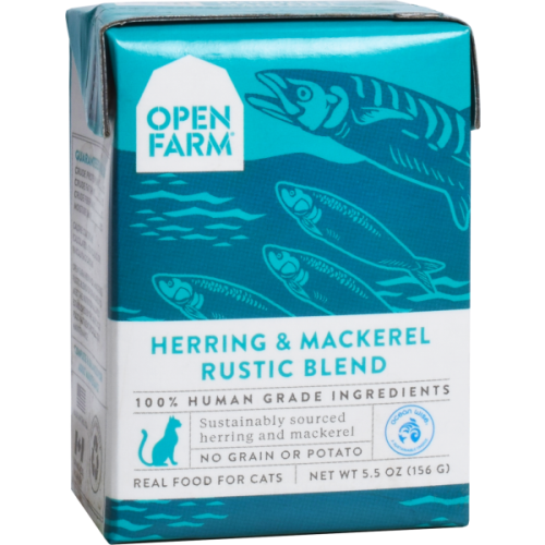 Open Farm Cat Herring & Mackerel Rustic Blend 5.5oz