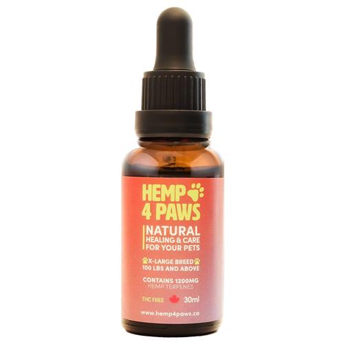 Hemp 4 Tails Seed Oil X-Large Breed 2400mg